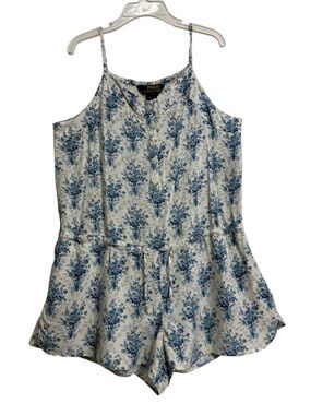 Polo by Ralph Lauren Floral Print Romper, GIRLS SIZE 7